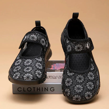 CloudStep Air – Sapatos barefoot respiráveis de biqueira larga para mulher