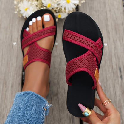 AirComfort Sandal Lady - Sandálias Senhora Respiráveis Conforto Diário Antiderrapantes