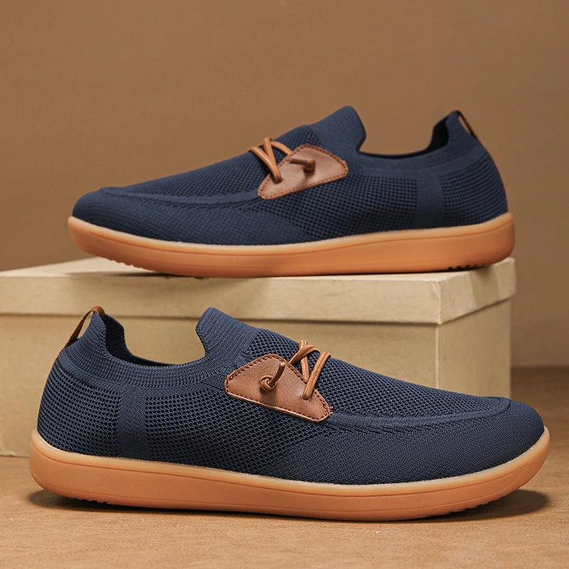 AirFlex Wide – Sapatos Barefoot Respiráveis De Grande Tamanho Para Homem