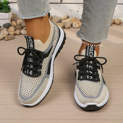 AeroLuna Knit – Sapatos Barefoot Femininos em Malha Respirável