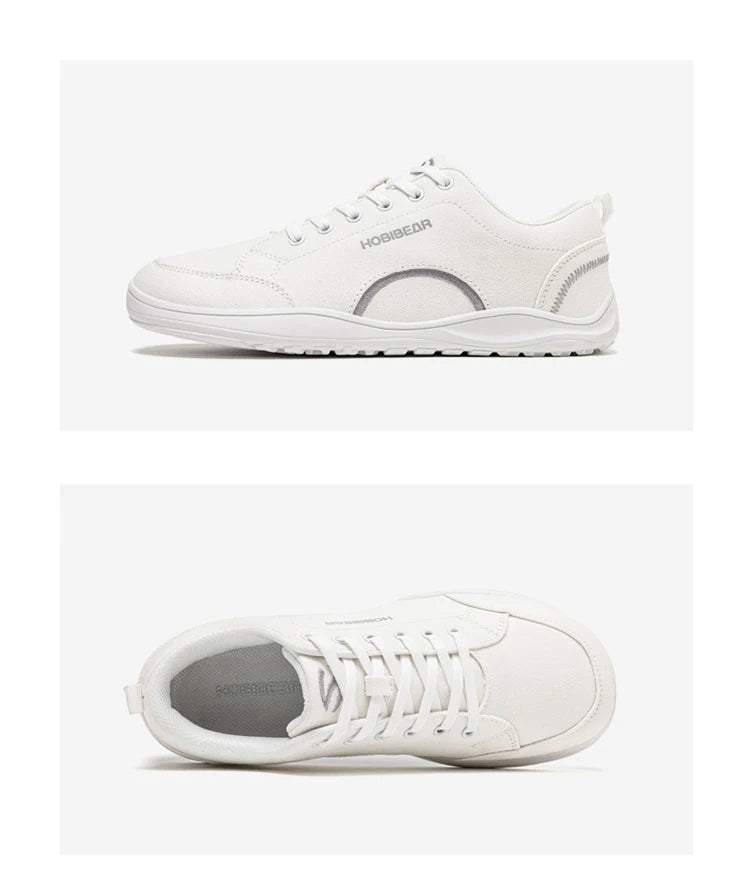 CanvasFlex Core – Sapatos Barefoot Minimalistas Em Canvas Com Biqueira Larga Unissexo