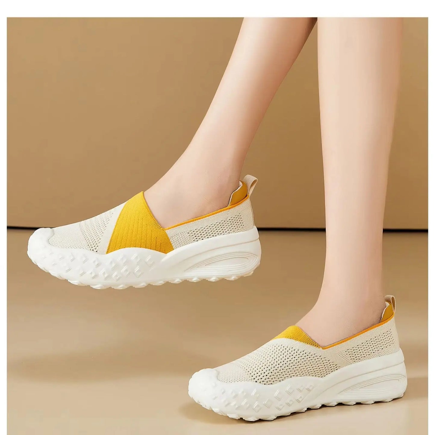 CloudStride Air – Sapatos barefoot respiráveis com sola macia unissexo