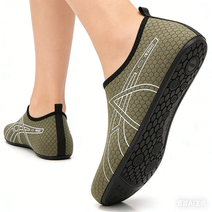CloudStep Flex – Sapatos slip on barefoot leves e flexíveis