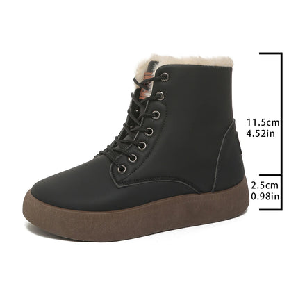 Nevora - Botas Femininas de Neve Impermeáveis e Forradas