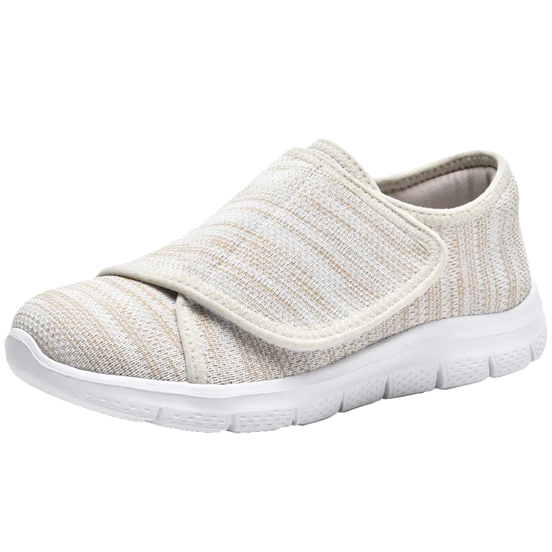 OrthoFlex WideCare - Sapatos Ortopédicos Senhora Pé Largo Ajustáveis com Velcro