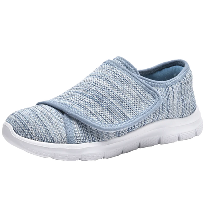 OrthoFlex WideCare - Sapatos Ortopédicos Senhora Pé Largo Ajustáveis com Velcro