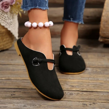 Veloura Barefoot Lady - Loafers Barefoot Senhora Camurça Casual Slip-On