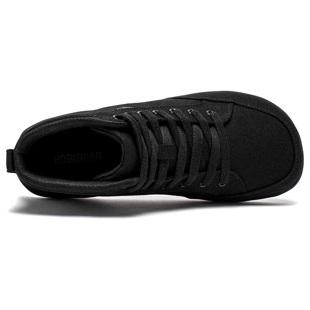 Hobibear WS53157096 – Sapatilhas barefoot mid top em lona unissexo