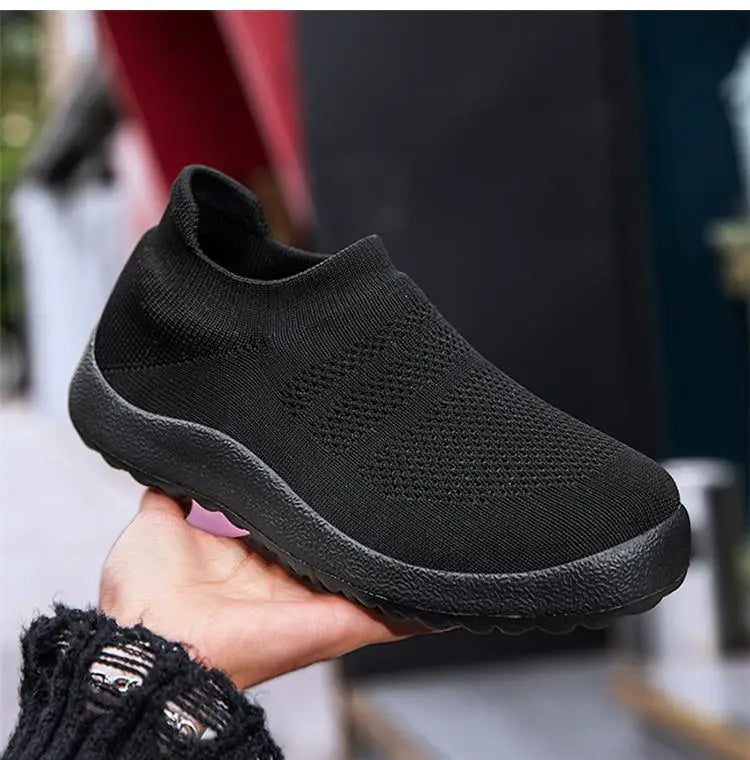 CoreRun Barefoot Lady - Ténis Barefoot Senhora Running Respiráveis Slip-On