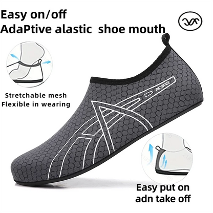 CloudStep Flex – Sapatos slip on barefoot leves e flexíveis