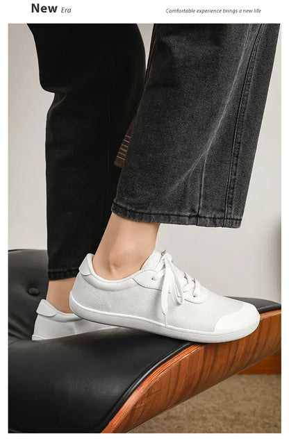 RelaxFlow Air – Sapatos Barefoot Minimalistas Com Biqueira Larga Unissexo