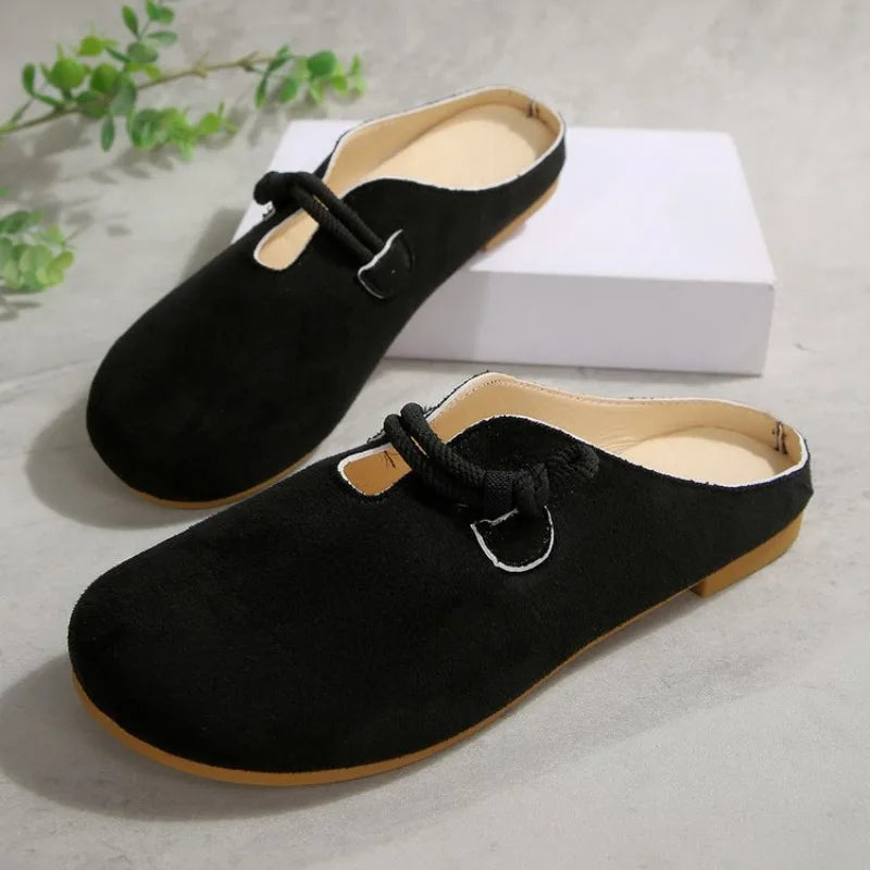 Veloura Barefoot Lady - Loafers Barefoot Senhora Camurça Casual Slip-On