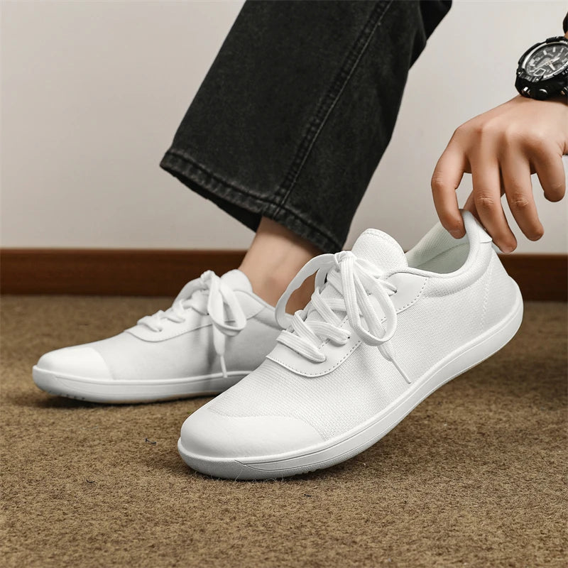 RelaxFlow Air – Sapatos Barefoot Minimalistas Com Biqueira Larga Unissexo