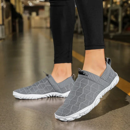 AirMove Knit – Ténis Respiráveis Com Biqueira Larga Para Caminhada E Desporto Unissexo