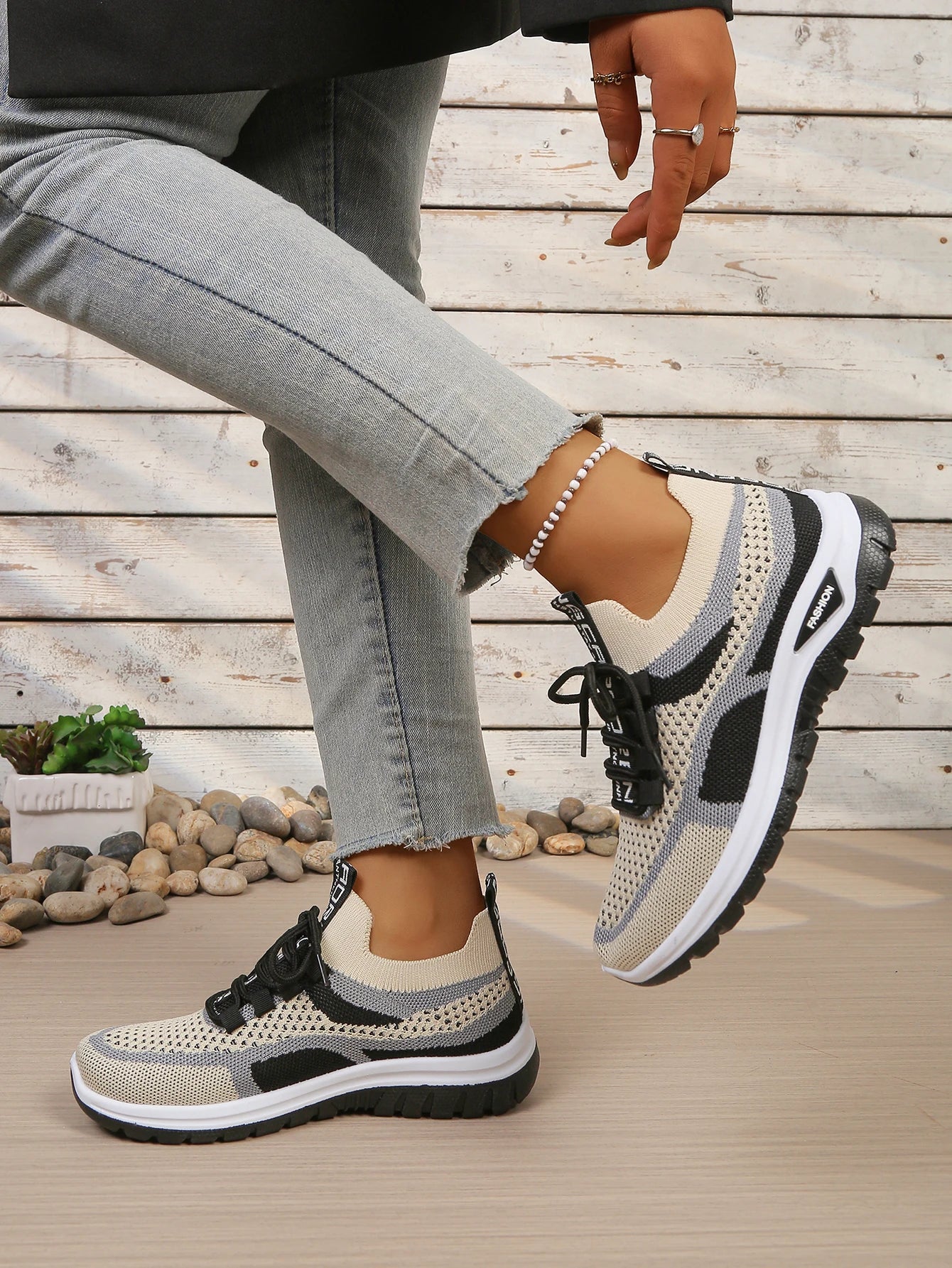 AeroLuna Knit – Sapatos Barefoot Femininos em Malha Respirável
