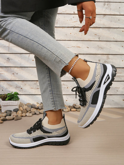 AeroLuna Knit – Sapatos Barefoot Femininos em Malha Respirável