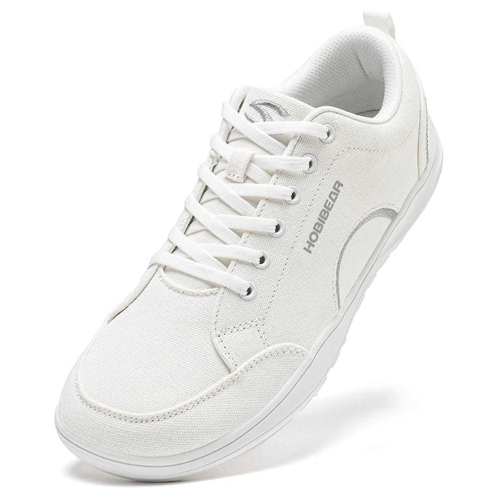CanvasFlex Core – Sapatos Barefoot Minimalistas Em Canvas Com Biqueira Larga Unissexo