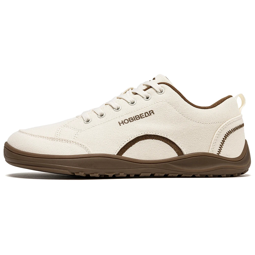 CanvasFlex Core – Sapatos Barefoot Minimalistas Em Canvas Com Biqueira Larga Unissexo