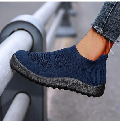 CoreRun Barefoot Lady - Ténis Barefoot Senhora Running Respiráveis Slip-On