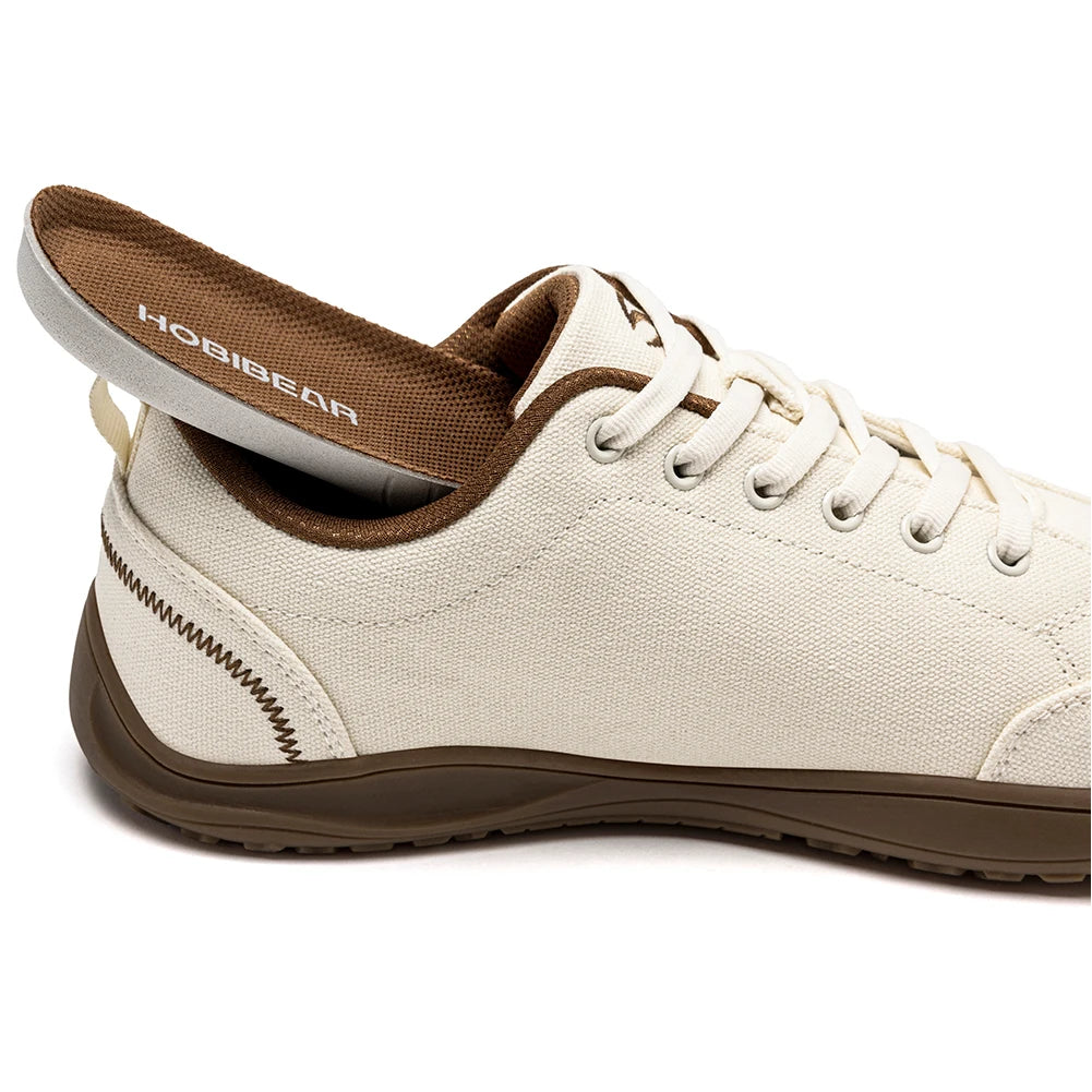 CanvasFlex Core – Sapatos Barefoot Minimalistas Em Canvas Com Biqueira Larga Unissexo