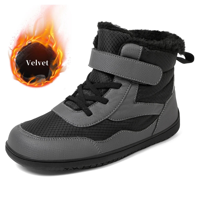 Nivaro Kids - Botas Barefoot Infantis Impermeáveis