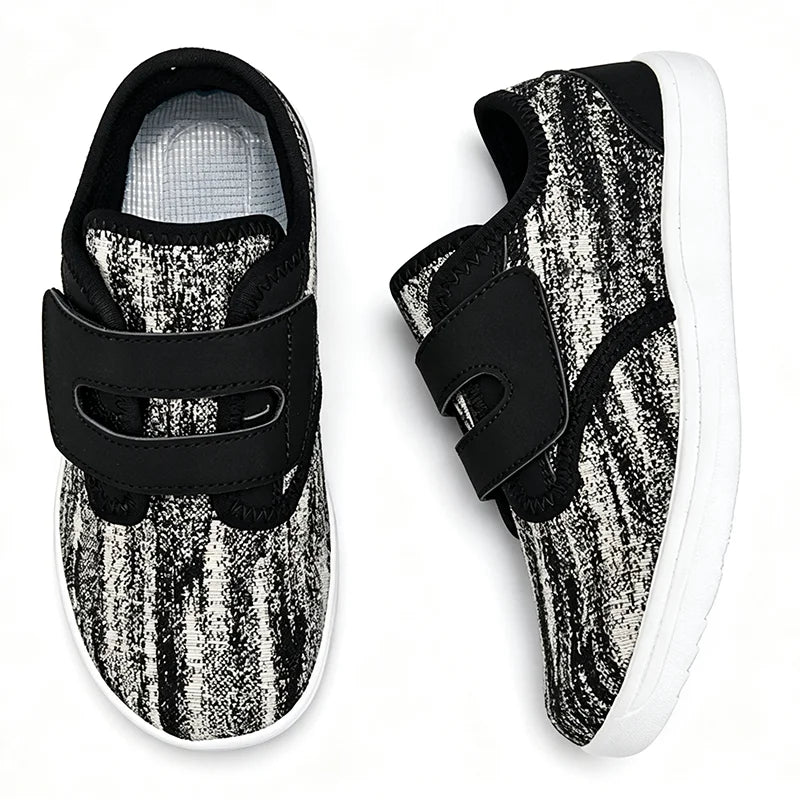 Calviro Kids - Ténis Infantis em Canvas com Biqueira Larga