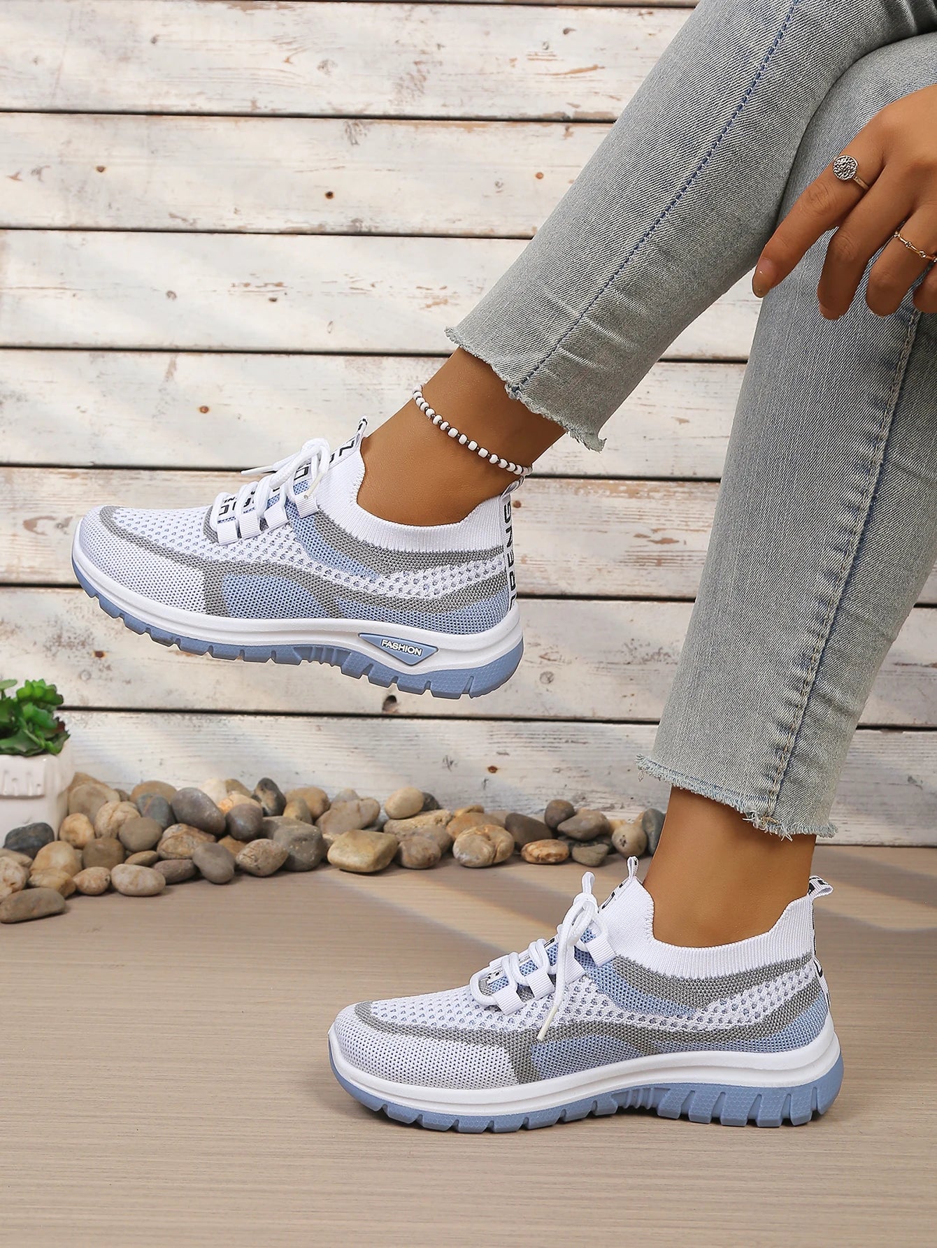 AeroLuna Knit – Sapatos Barefoot Femininos em Malha Respirável