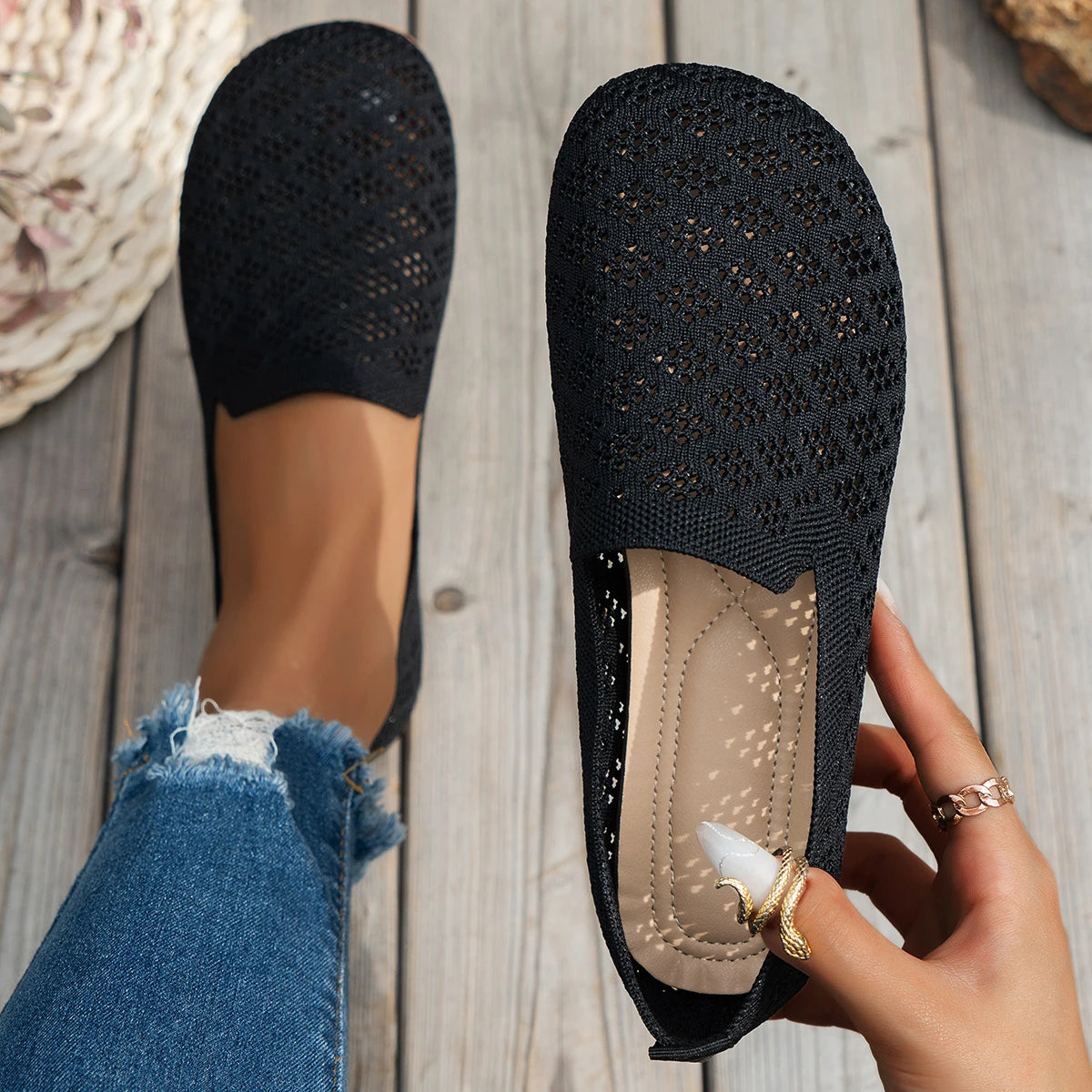Celeste Air Barefoot - Mocassins Respiráveis e Flexíveis