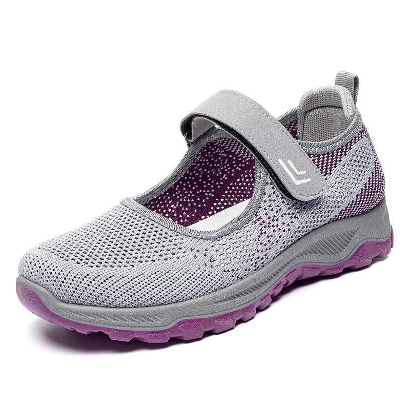 OrthoBare Comfort Lady - Sapatos Barefoot Ortopédicos Senhora Slip-On Respiráveis