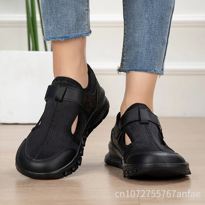 WideFlex Barefoot Lady - Sapatos Barefoot Senhora Biqueira Larga Respiráveis Ajustáveis