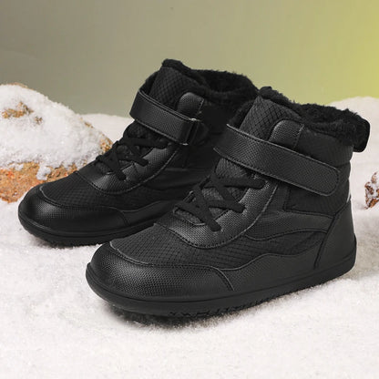 Nivaro Kids - Botas Barefoot Infantis Impermeáveis