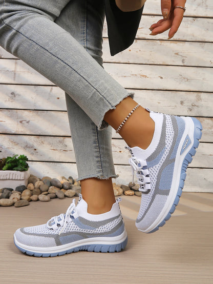 AeroLuna Knit – Sapatos Barefoot Femininos em Malha Respirável
