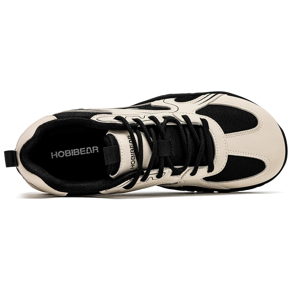 TerraFlex Retro – Sapatos barefoot minimalistas com biqueira larga unissexo