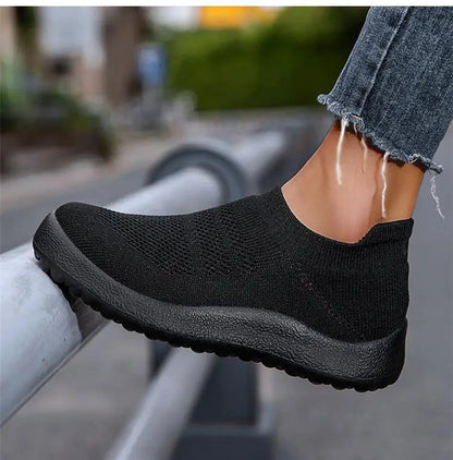 CoreRun Barefoot Lady - Ténis Barefoot Senhora Running Respiráveis Slip-On