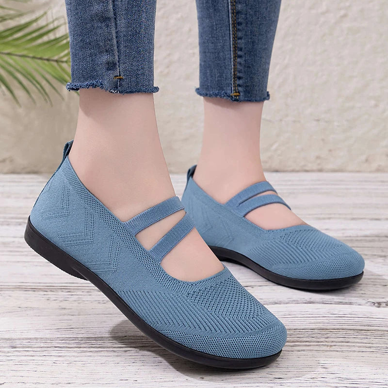 Aurélie Knit Barefoot - Sabrinas Respiráveis Ultra Leves