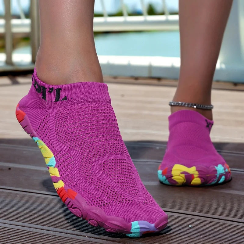 AquaSprint Flow – Sapatos Aquáticos Leves De Secagem Rápida Unissexo
