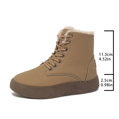 Nevora - Botas Femininas de Neve Impermeáveis e Forradas