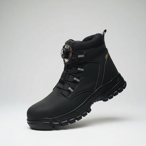 Bottes De Sécurité Étanches Pour Hommes Embout En Acier