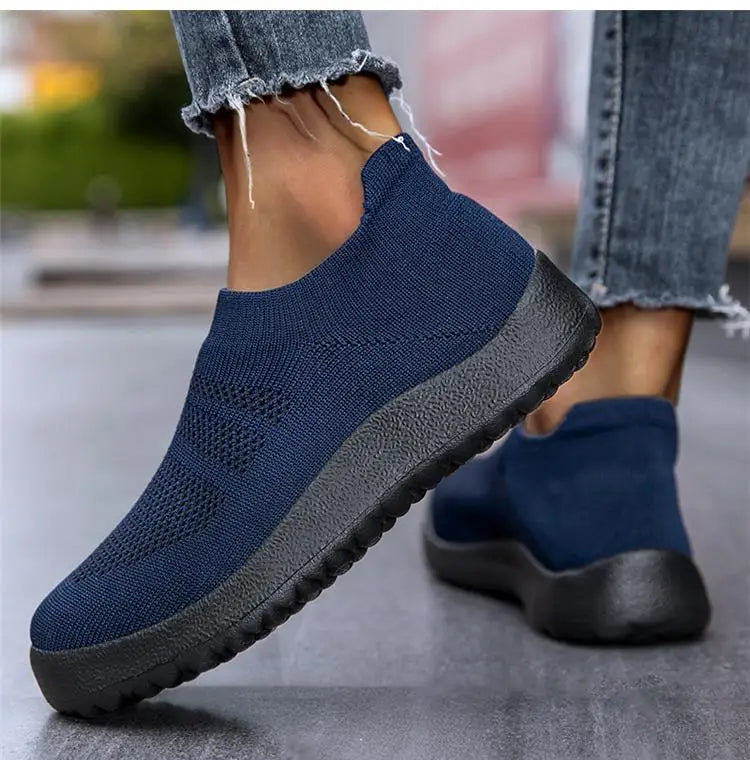 CoreRun Barefoot Lady - Ténis Barefoot Senhora Running Respiráveis Slip-On