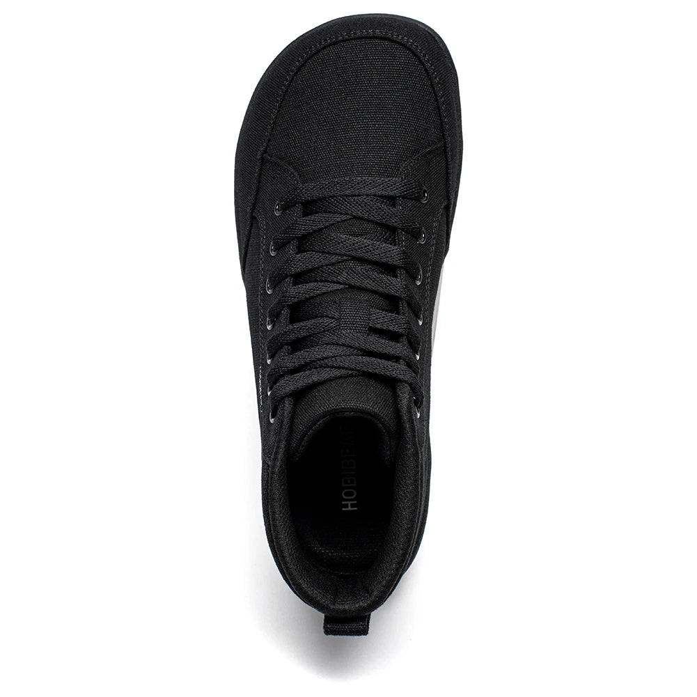 Hobibear WS53157096 – Sapatilhas barefoot mid top em lona unissexo