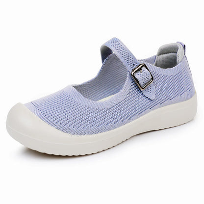 FlexiStep Air – Sapatos Mary Jane Barefoot Senhora Leves e Respiráveis