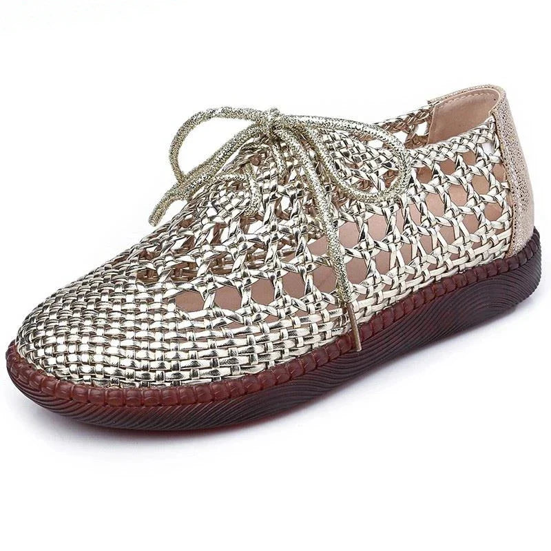 Baskets RAFEZZI Cléopâtre – Confort et Élégance (Cuir Véritable)