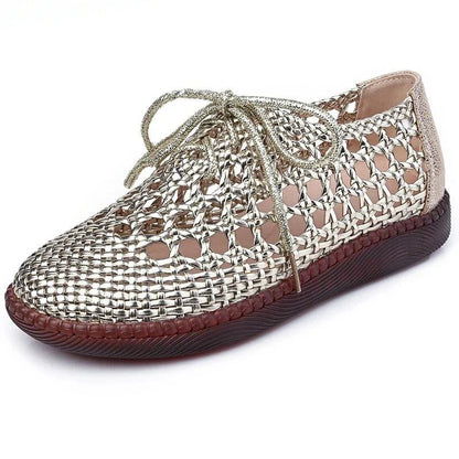 Baskets RAFEZZI Cléopâtre – Confort et Élégance (Cuir Véritable)