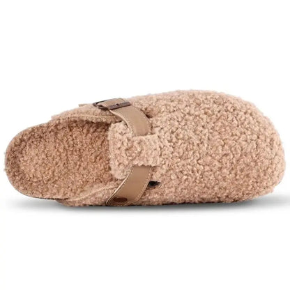Odelisse - Mules Barefoot Femininos Forrados com Fivela
