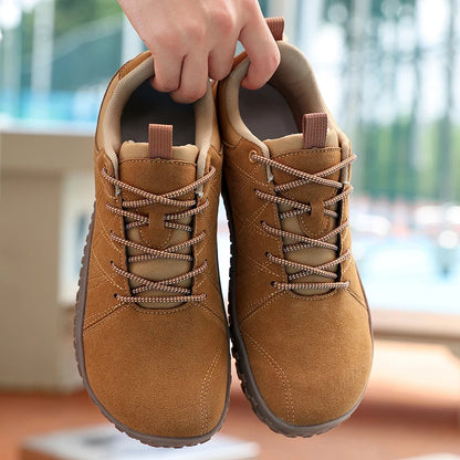 UrbanGrip Leather – Sapatos Desportivos Em Pele Com Biqueira Larga Para Homem