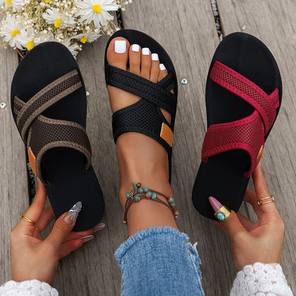 AirComfort Sandal Lady - Sandálias Senhora Respiráveis Conforto Diário Antiderrapantes