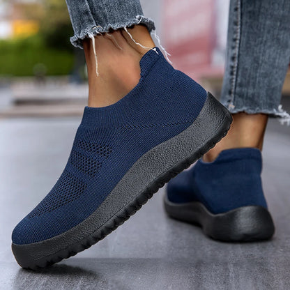 CoreRun Barefoot Lady - Ténis Barefoot Senhora Running Respiráveis Slip-On