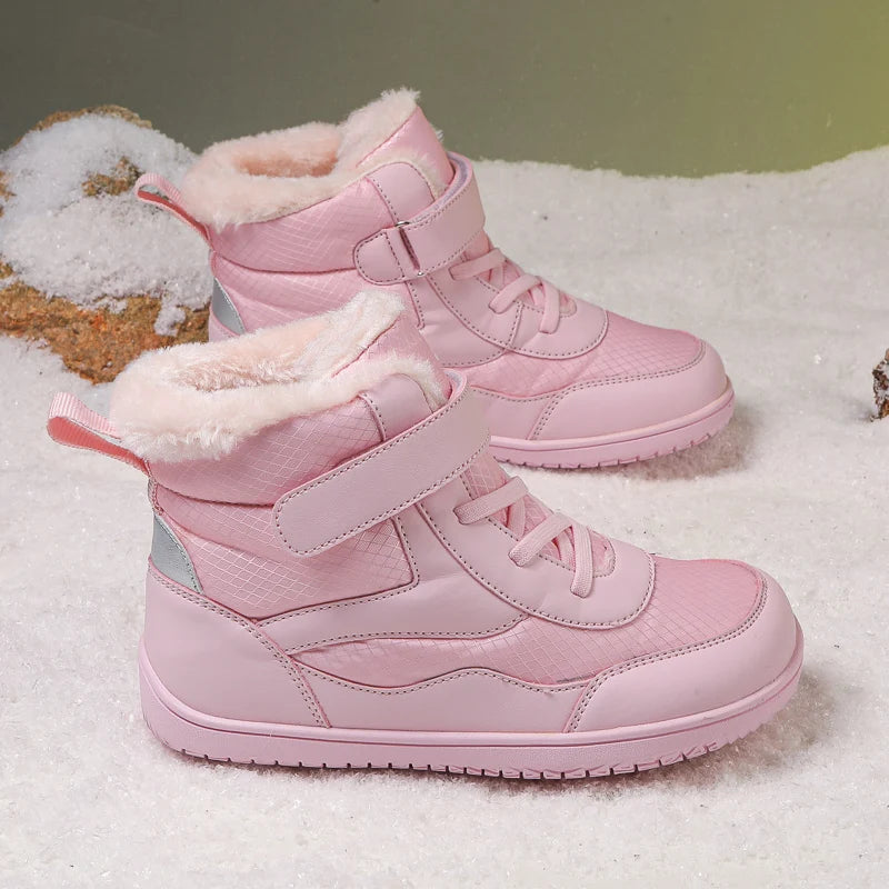 Nivaro Kids - Botas Barefoot Infantis Impermeáveis