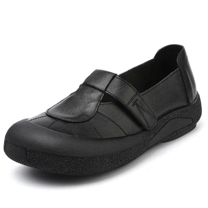 Summer Grace – Sapatos em couro genuíno perfurados para mulher