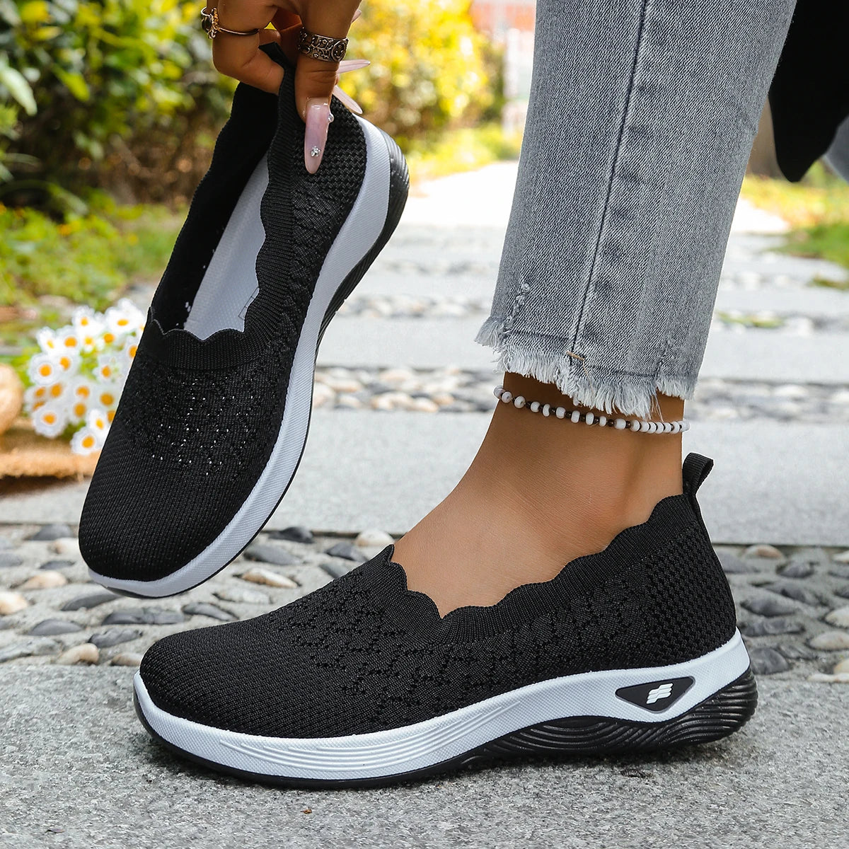 Élodie Soft Barefoot - Loafers Respiráveis Ultra Confortáveis